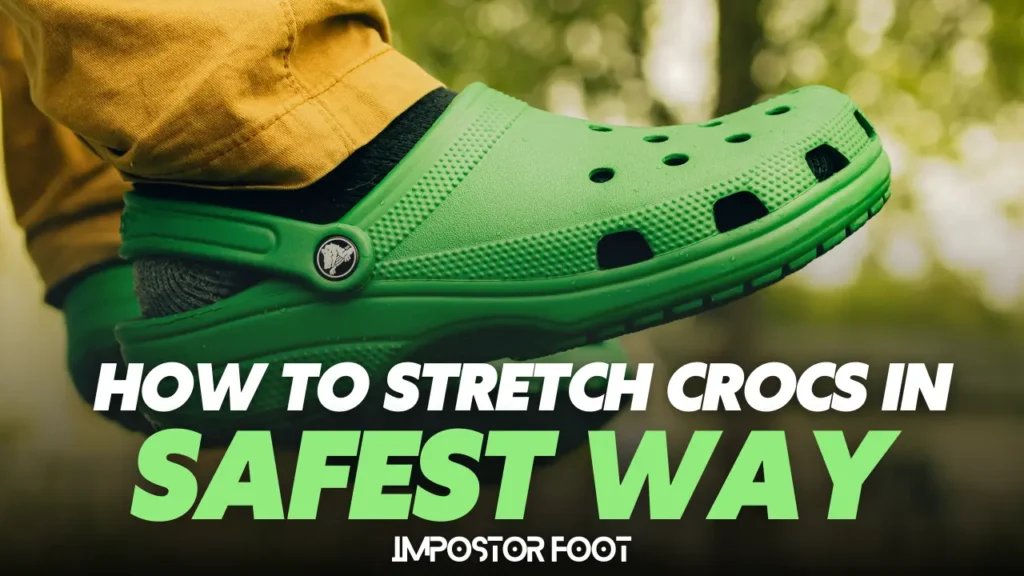 how to stretch your crocs