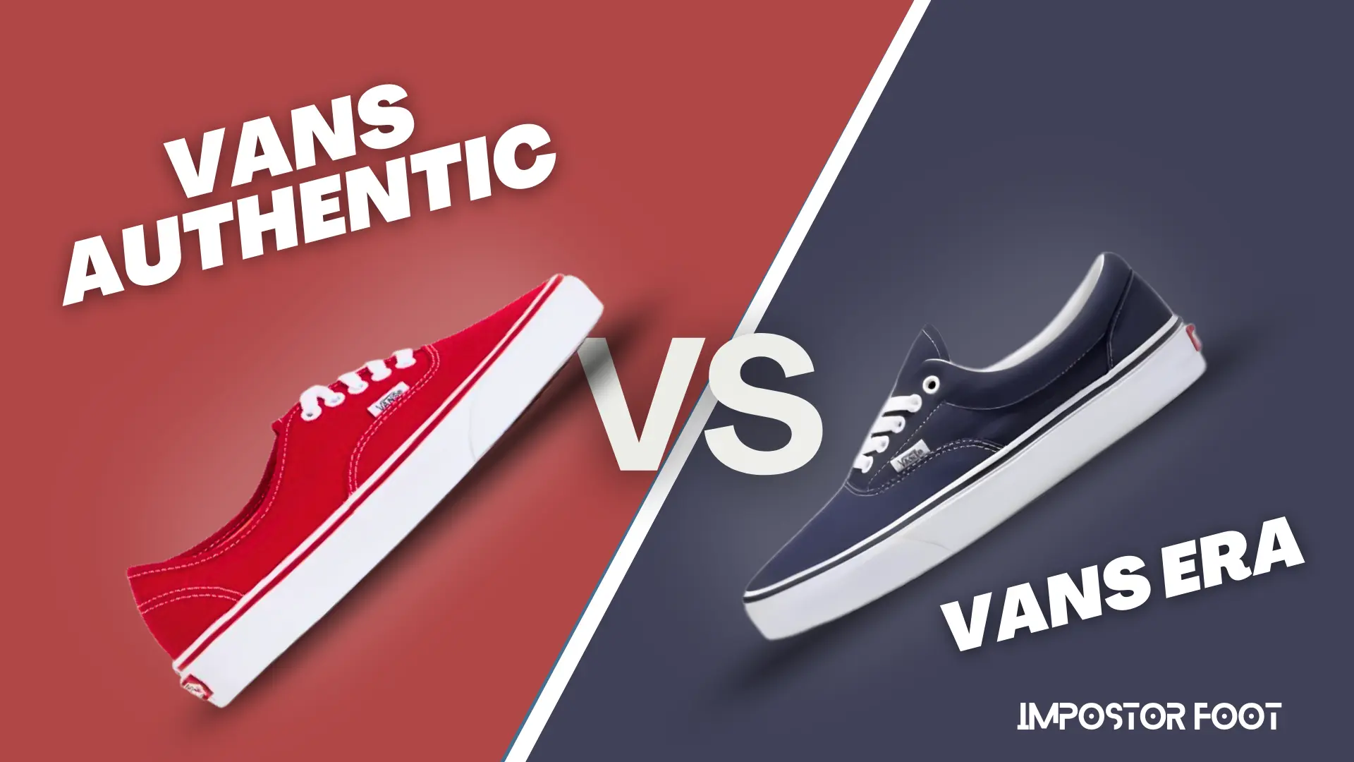 vans era vs authentic